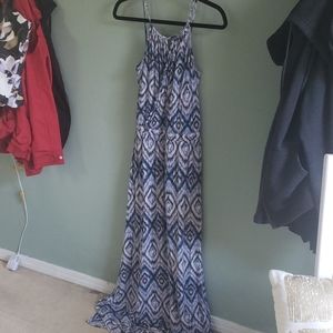 Floor length summer dress